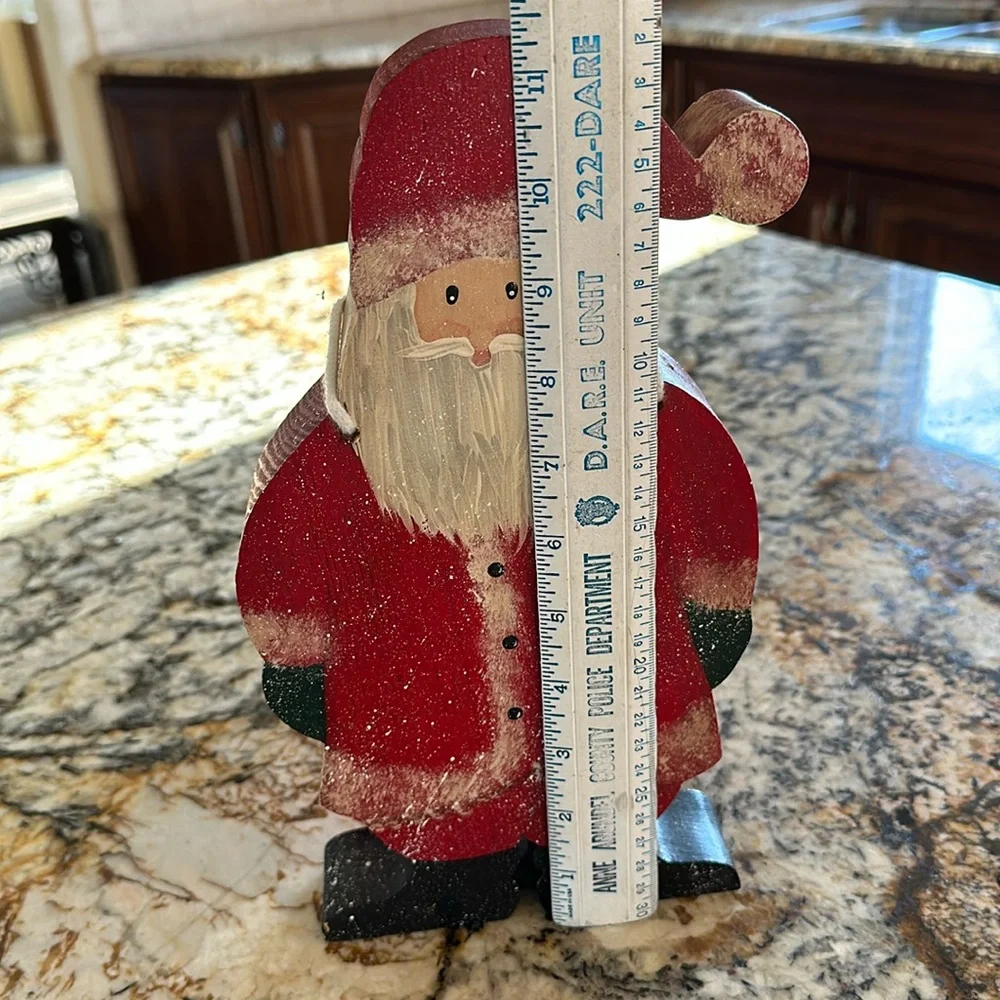 SANTA Wood large Decor